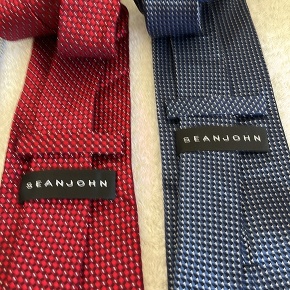 Sean John ties lot of 6.  100% Silk - Picture 4 of 7